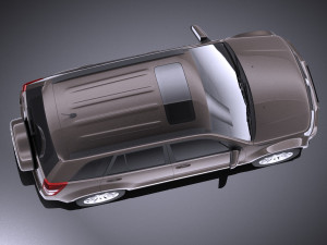 Suzuki Grand Vitara 5-door 2013 vray 3D Model