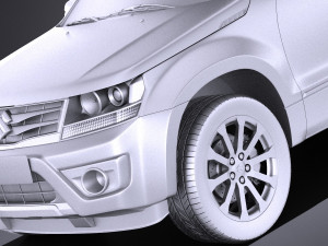 Suzuki Grand Vitara 5-door 2013 vray 3D Model
