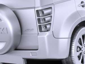 Suzuki Grand Vitara 5-door 2013 vray 3D Model