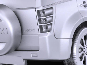 Suzuki Grand Vitara 5-door 2013 vray 3D Model