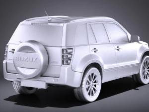 Suzuki Grand Vitara 5-door 2013 vray 3D Model