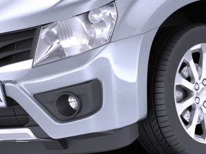 Suzuki Grand Vitara 3-door 2013 vray Model 3D