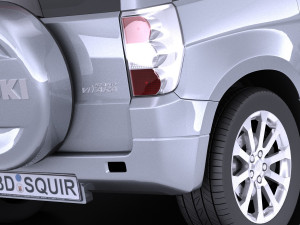 Suzuki Grand Vitara 3-door 2013 vray Model 3D