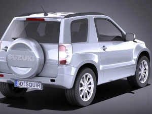 Suzuki Grand Vitara 3-door 2013 vray 3D Model