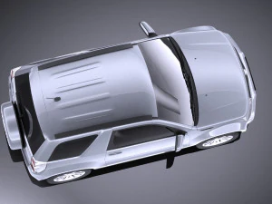 Suzuki Grand Vitara 3-door 2013 vray 3D Model