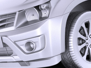 Suzuki Grand Vitara 3-door 2013 vray Model 3D