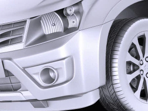 Suzuki Grand Vitara 3-door 2013 vray 3D Model