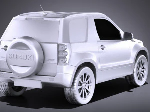 Suzuki Grand Vitara 3-door 2013 vray 3D Model