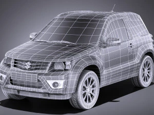 Suzuki Grand Vitara 3-door 2013 vray 3D Model
