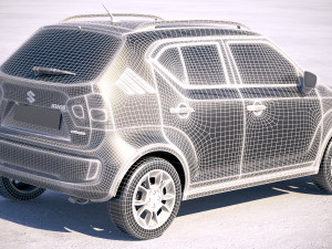 Suzuki Ignis 2017 Modelo 3D