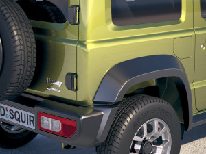 Suzuki Jimny 2018 3D Modell