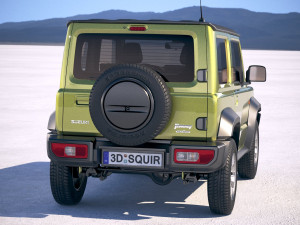 Suzuki Jimny 2018 3D Modell
