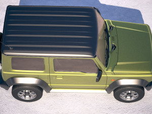 Suzuki Jimny 2018 3D Modell