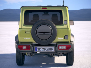 Suzuki Jimny 2018 3D Modell