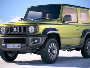 Suzuki Jimny 2018 3D Modell