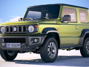 Suzuki Jimny 2018 3D Model