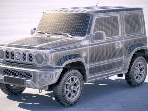 Suzuki Jimny 2018 3D Model