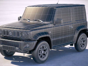 Suzuki Jimny 2018 3D Model