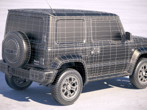 Suzuki Jimny 2018 3D Modell