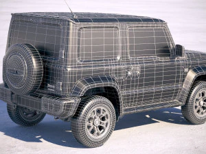 Suzuki Jimny 2018 3D Model