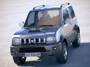 Suzuki Jimny 4all 2010-2018 Modèle 3D