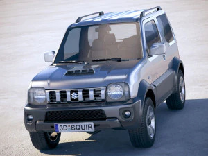Suzuki Jimny 4all 2010-2018 3D Model