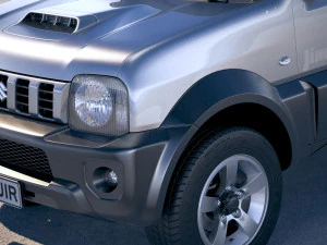 Suzuki Jimny 4all 2010-2018 3D Model