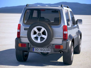 Suzuki Jimny 4all 2010-2018 3D Model