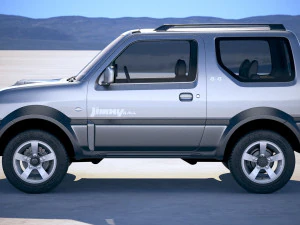 Suzuki Jimny 4all 2010-2018 3D Model