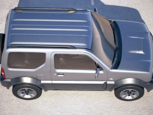 Suzuki Jimny 4all 2010-2018 3D Model