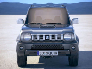 Suzuki Jimny 4all 2010-2018 3D Model