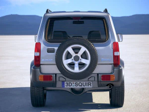 Suzuki Jimny 4all 2010-2018 3D Model