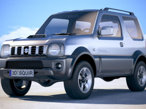 Suzuki Jimny 4all 2010-2018 Modèle 3D