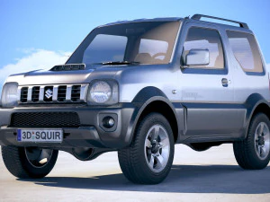 Suzuki Jimny 4all 2010-2018 3D Model
