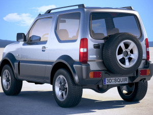 Suzuki Jimny 4all 2010-2018 Modèle 3D