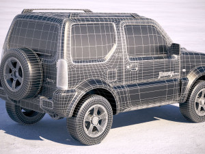 Suzuki Jimny 4all 2010-2018 Modèle 3D