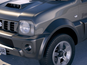 Suzuki Jimny 4work 2010-2018 3D मॉडल