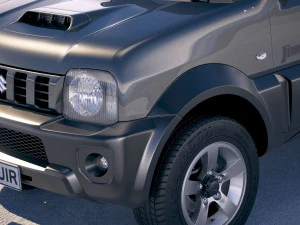 Suzuki Jimny 4work 2010-2018 3D Model