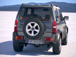 Suzuki Jimny 4work 2010-2018 3D मॉडल
