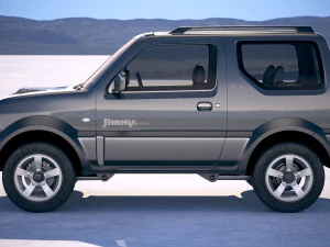 Suzuki Jimny 4work 2010-2018 3D Model