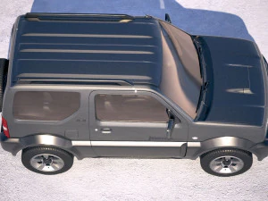 Suzuki Jimny 4work 2010-2018 3D Model
