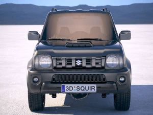 Suzuki Jimny 4work 2010-2018 3D Model