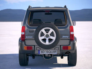 Suzuki Jimny 4work 2010-2018 3D Model