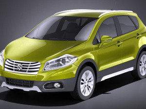 Suzuki SX4 2016 vray 3D Model