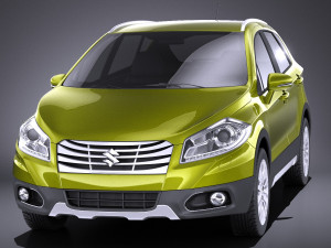 Suzuki SX4 2016 vray Modelo 3D