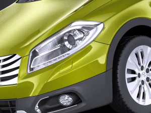 Suzuki SX4 2016 vray 3D Model