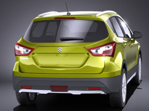 Suzuki SX4 2016 vray Modelo 3D