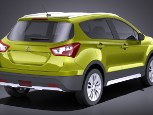 Suzuki SX4 2016 vray Modelo 3D