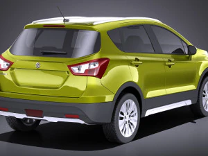 Suzuki SX4 2016 vray 3D Model