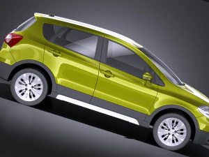 Suzuki SX4 2016 vray 3D Model